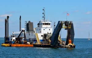 dredger boat marine industry